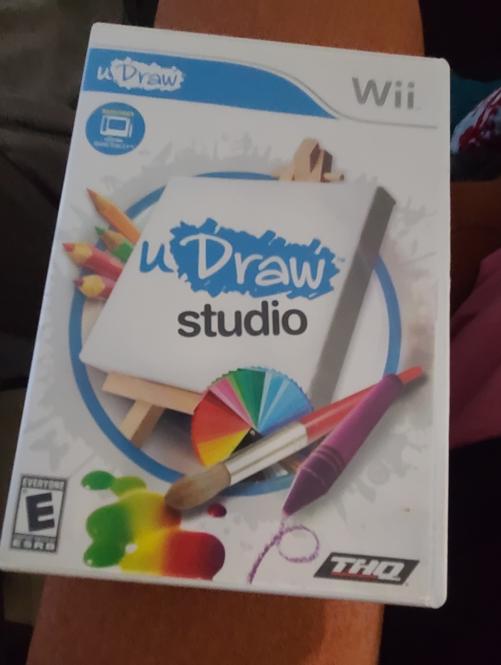 Wii U Draw Dtudio Game With Case And Instruction Manual